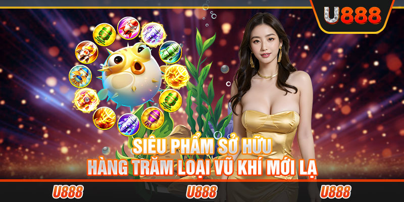 Siêu phẩm sở hữu hàng trăm loại vũ khí mới lạ